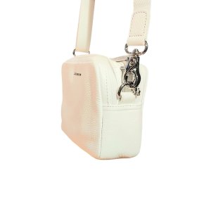 MANDARINA DUCK MELLOW LEATHER Handtasche weiß